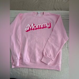 Pink 'Mommy' Women's Sweater